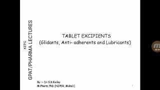 Tablet lubricants