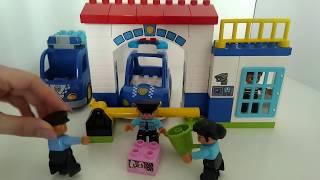 Лего дупло Полицейский участок. LEGO DUPLO Police station 10902 и Police patrol 10809