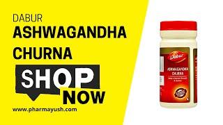 Dabur Ashwagandha Churna | Improve stamina, Energy levels & Immunity | Relief from weakness & stress