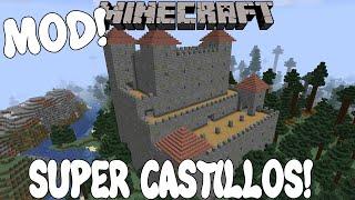 SUPER CASTILLOS! Minecraft 1.16.5 MOD CASTLE DUNGEONS!