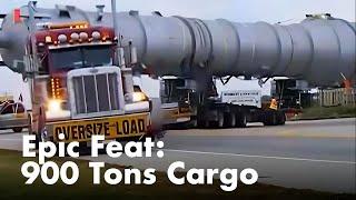  HEAVY Load Truck [900 Tons] Transported - Operation Oversized
