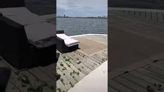 Part 2 DIY freestanding hammock using free plans from yellawood!