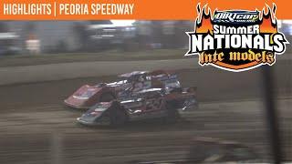 DIRTcar Summer Nationals Late Models | Peoria Speedway | June 12, 2025 | HIGHLIGHTS