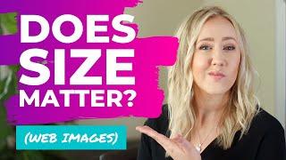 Does Size Matter? How To Save And Optimize Images For Web