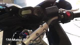 Самостоятельная диагностика систем на Yamaha FZ6 (4K)