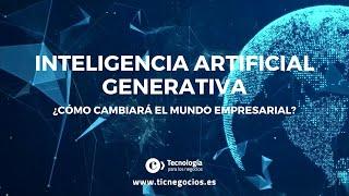 PODCAST  | Inteligencia Artificial Generativa: ¿Cómo cambiará el mundo empresarial? 