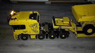 Lego technic SCANIA R730 V8 & Lego technic 42114 Volvo A60H