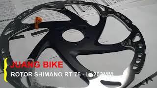 ROTOR SHIMANO RT 76 L 203MM