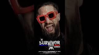 survivor series 2023 poster  #wwe #ytshorts #shorts