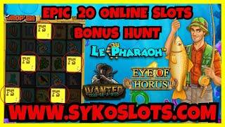 EPIC BONUS HUNT with 20 INSANE Slot Bonuses – HUGE WINS or BIG BUST? 