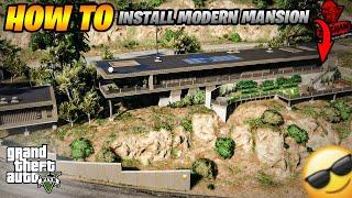 HOW TO INSTALL NEW MODERN WOOD HOUSE IN GTA 5 | LUXURY HOUSE | FAMOUS HOUSE@azmeergaming |URDU/HINDI