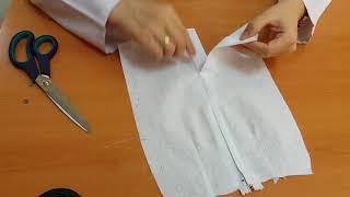 Düz Dar Etek Yırtmacı Nasıl Yapılır? - How to Make Straight Narrow Skirt Slitter? | Dikiş Hocam