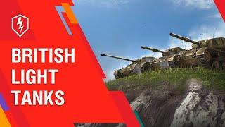 WoT Blitz. New British Light Tanks. Vickers Light 105