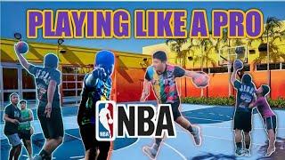 Playing Like an NBA SUPERSTAR|Dunk Contest #ballislife #playithard