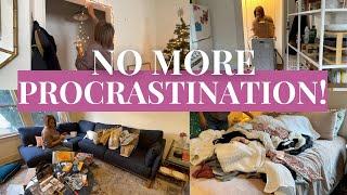 NEW YEAR RESET: Laundry, Tidy, Declutter, Decor Takedown & More!