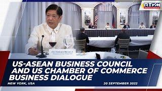 US-ASEAN Business Council and US Chamber of Commerce Business Dialogue 9/20/2022