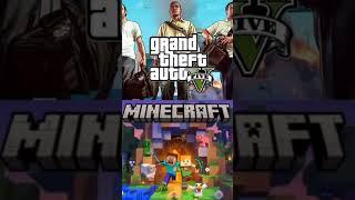 GTA5 Vs Minecraft #shorts #minecraft #gta5