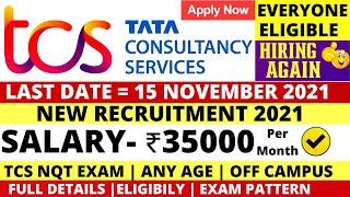 TCS Again Recruitment 2021 | 2020 Batch - Tcs Ninja and Digital Off Campus Drive 2021 | job in tcs