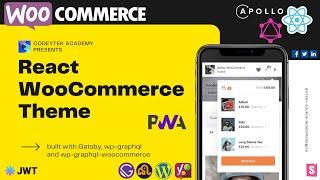 React WooCommerce Theme | Gatsby Source WordPress Experimental | React WordPress WooCommerce