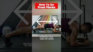 BACK TO BASICS- Day 5: Front Plank for Core #Fitness #Workout #Gym #Core