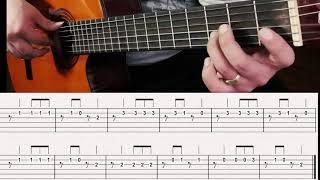 Déjame que  vaya tutorial guitarra by profe Roberto