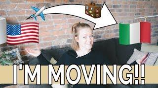 I'M MOVING | How To Get A Study Visa To Move To Italy