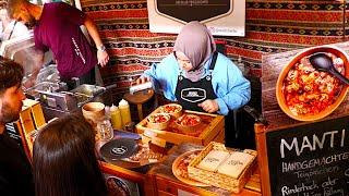 Turkish Dumplings according to Grandma's Recipe | Street Food Berlin Germany