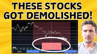 "MAJOR SELLERS" Flooded Out Of  These STOCKS Today! Plus These 2 Events Will Trigger Volatility Now