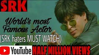 Shahrukh Khan || Biggest STARDOM || Must watch|| RohanPathak