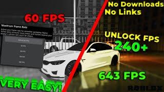 [2024] How To Unlock FPS On Roblox - No Downloads/No Links - Fully Working Easy METHOD