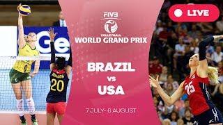 Brazil v USA - Group 1: 2017 FIVB Volleyball World Grand Prix