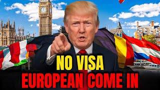European Countries Can Travel to the U.S. Instantly - Shocking 2025 Visa News