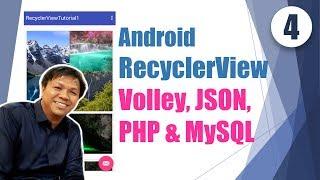 Multiple Items in Listview (RecyclerView) in Android Studio - Part 4