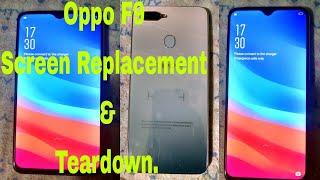 How to change Oppo F9 screen & Teardown disassemble]somie mobile Reparing lab