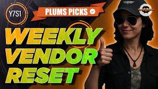 GOD TIER ACS12 & DZ EXCLUSIVES?! NO BS Weekly Vendor Reset JUNE 17th! Division 2 Y7S1 #vendorreset
