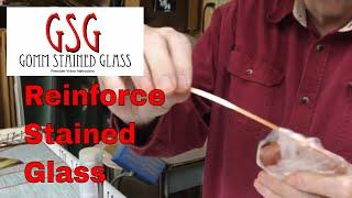 How To Reinforce Stained Glass Using Restrip V293