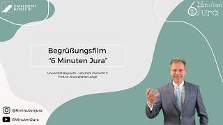 Begrüßungsfilm - 6 Minuten Jura