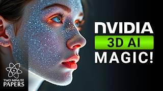 NVIDIA’s New AI: A Revolution In 3D Modeling!