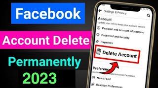 Facebook account delete kaise kare || Delete facebook account permanently 2021-22