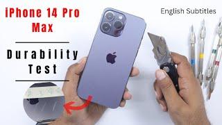 iPhone 14 Pro Max Durability Test - Most Durable Glass Ever ?