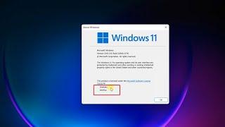 How to change Registration Details on Windows 11