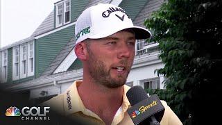Sam Burns reflects on 65 during Round 2 of U.S. Open at Oakmont | Golf Channel