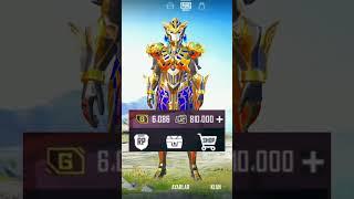 8 Lakhs Uc  In pubg mobile account  | #Shorts |#Pubgmobileuc