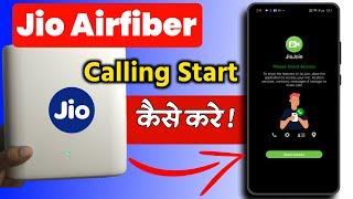 Jio Airfiber se Call Kaise Kare | Jio Airefiber calling start kaise kare | #jioairfiber #ytvinay