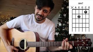 how to play guitar Carol of the Bells - Simple Chords for Beginners (Guitar Parsing)