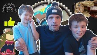 Casual Gamer Dad - Kids vs Dad Challenge s01e01 - mwhaahaha