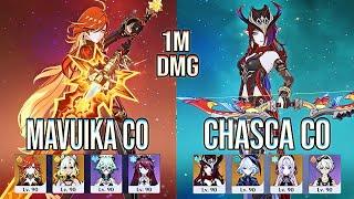 Mavuika C0 & Rosaria | Chasca C0 & Citlali Spiral Abyss Floor 12 genshin impact