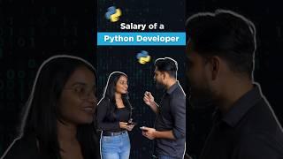 How Much A Python Developer Earn ? | Python Developer Salary In India #Shorts #simplilearn