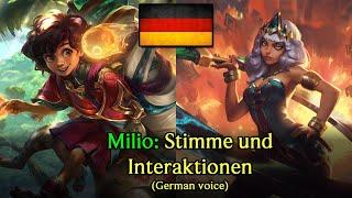 Milio (German) — Voice and Interactions in League of Legends