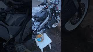 Honda VFR 800 запуск без бака